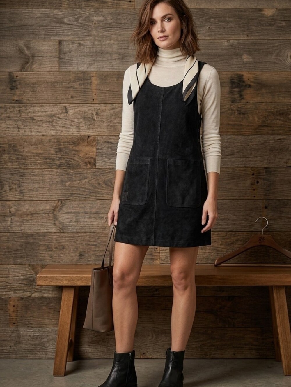 100% leather dress!
